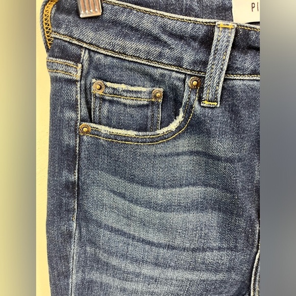 NWT Pistola Aline Aspire High Rise Skinny Stretch Denim Jeans Blue Size 26 - Picture 5 of 13